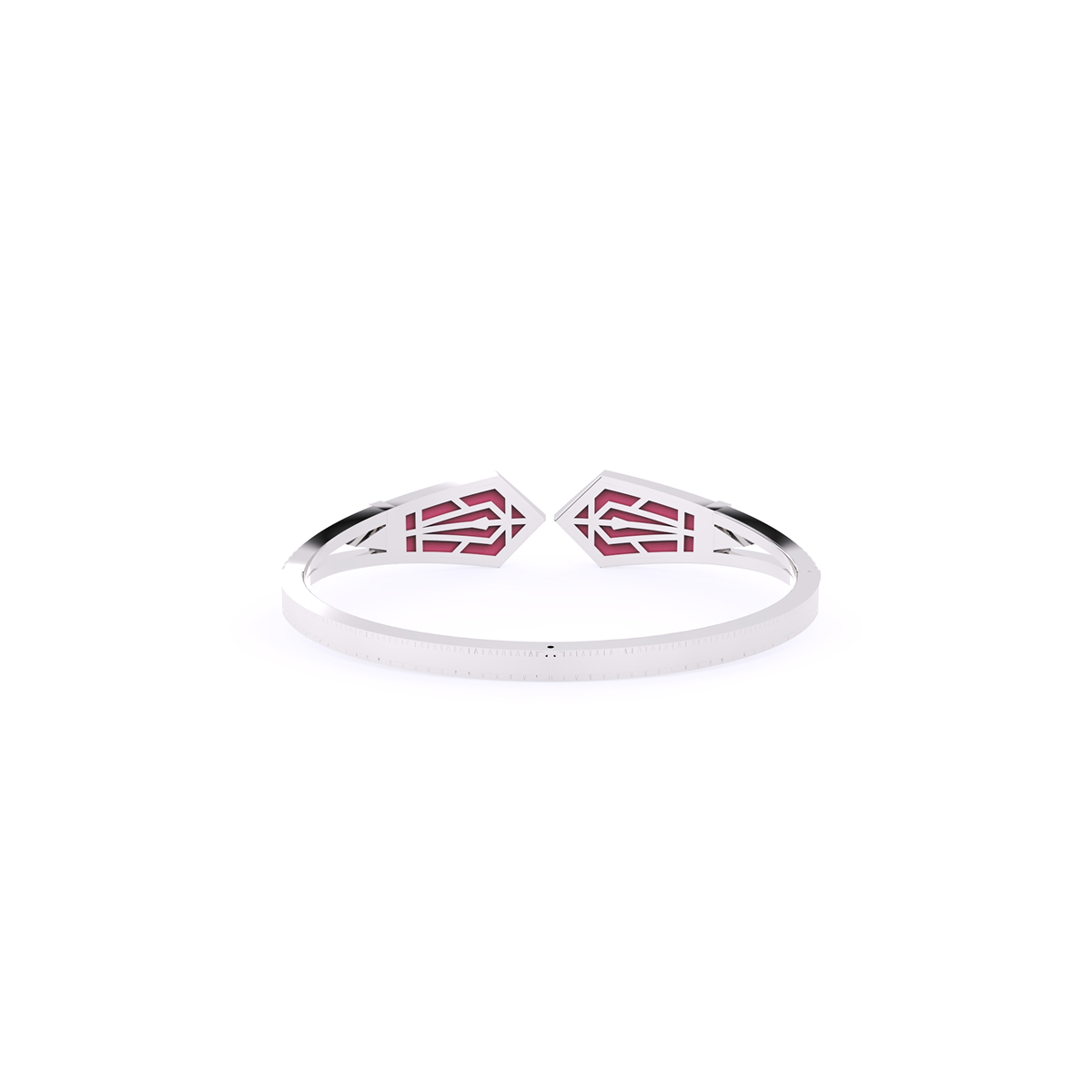 Stacking Open Cuff Diamond Bracelet